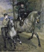Pierre-Auguste Renoir Ride in the Bois de Boulogne (Madame Henriette Darras) Sweden oil painting artist